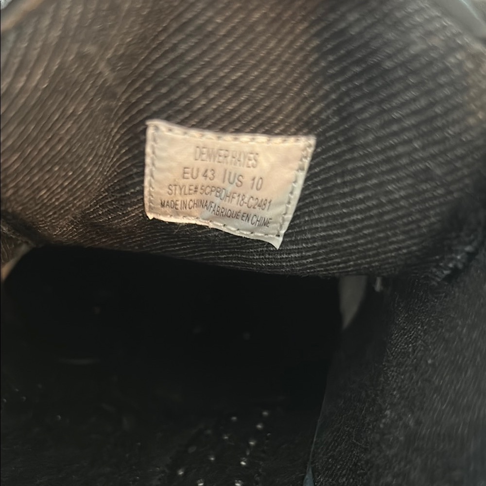 Men's Black Leather Shoes - Picture 7 of 8